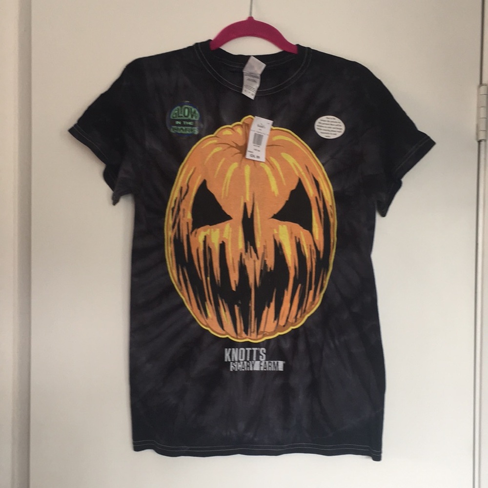 Knott’s Scary Farm Pumpkin Halloween Tie Dye Shirt